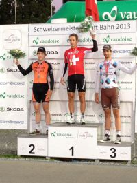 Championnats Suisse 2013, Olivier Beer remporte 3 médailles. Merci à www.accv.ch pour la photo.